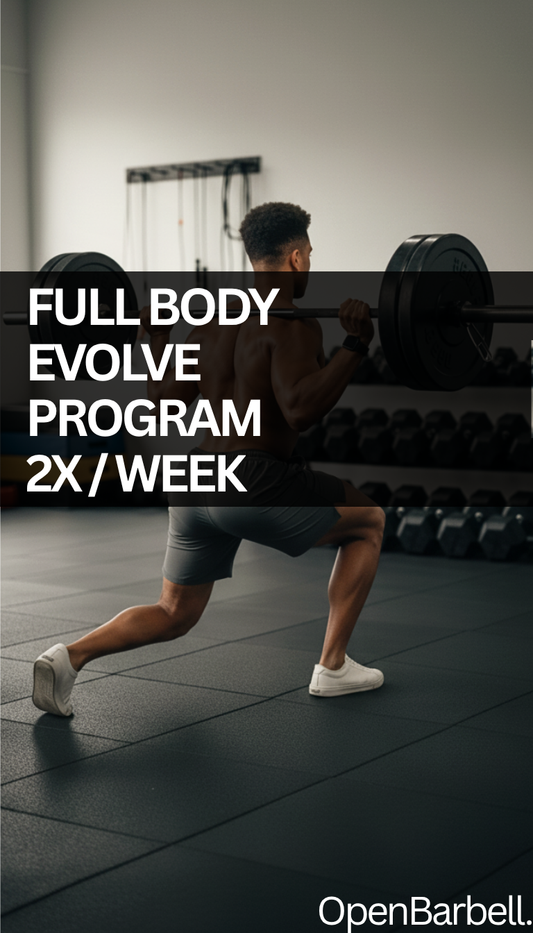 Full Body Evolve Program, 2 Days/Week